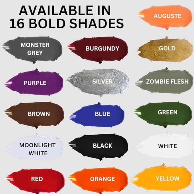 Mehron Makeup Color Cups (.5 oz) (Silver)