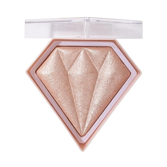 Face Highlighter Luminizers Highlighter powder Translucent Setting Powder High Definition Powder for All Skin Types and Skin Tones(N04)