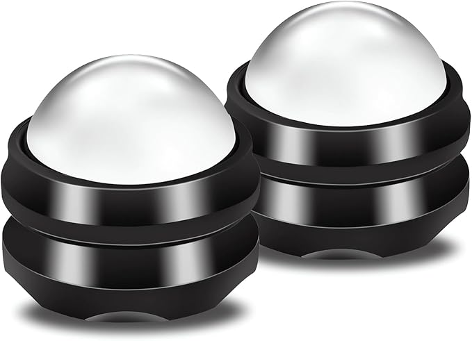 2-Pack Cryosphere Cold Massage Roller Ball,Manual Massage Ball for Heat and Ice Therapy,Self Massage Tool for Reliefs Muscle Pain,Decrease Inflammation,Reduces Stress¡­
