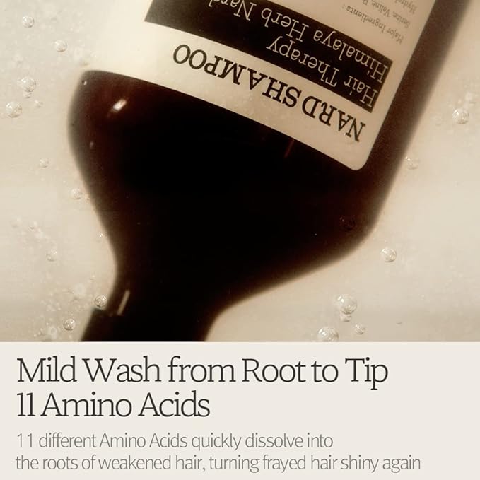 Bouquet Garni NARD Hair Shampoo Lavender Musk - Scalp Vitality, and Soft Cleansing (Containing Argan Olive Jojoba Macadamia Sunflower Oil, Protein, and Amino Acids) - 16.9 oz