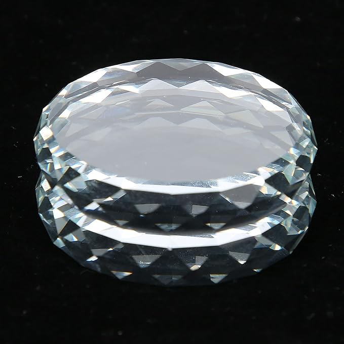 2Pcs Nail Art Palettes, Manicures DIY Color Mixing Toning Glass False Eyelash Glue Hold Tools Beauty Makeup Glass Pallet