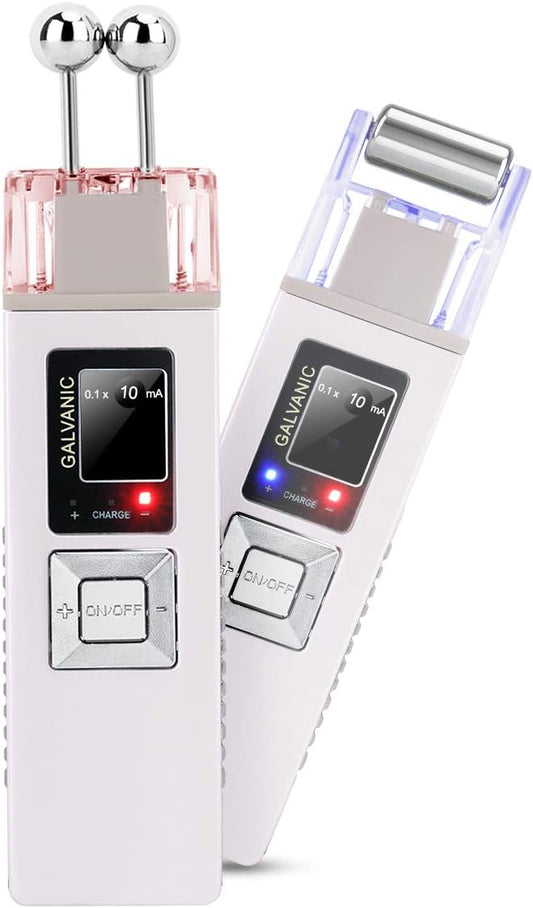 Portable Galvanic Microcurrent Skin Firming Machine, Anti-Aging Face Lift Massager Home Use Beauty Salon Device