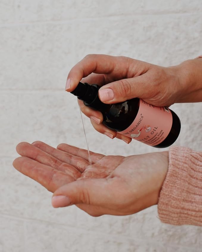 Belly Bundle by Irene Organics - Organic Belly Butter and Oil for Pregnancy Stretch Mark Prevention and Treatment - Award Winning Skincare For Pregnancy and Postpartum - Mother's Day Gift Set (Small)