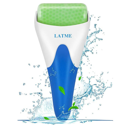 Ice Roller for Face Eyes,Womens Gifts,Face Massager Roller Puffiness Migraine Pain Relief and Minor Injury (Green)
