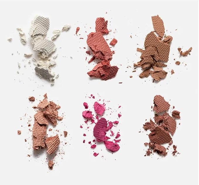 Bissú 6 colors Makeup Palette (4grms each color) includes 2 highlighters, 2 Bronzers, 2 Blushes (La Buenaza)