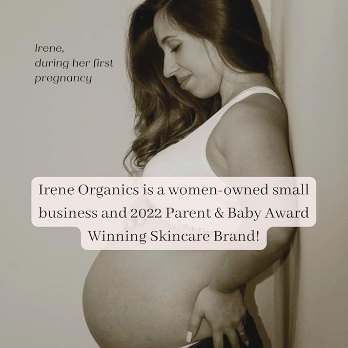 Organic Belly Butter for Pregnancy Stretch Mark Prevention and Treatment Award Winning Anti Stretch Mark Tummy Balm For Pregnancy and Postpartum 8oz - Hydrating Bump Cream