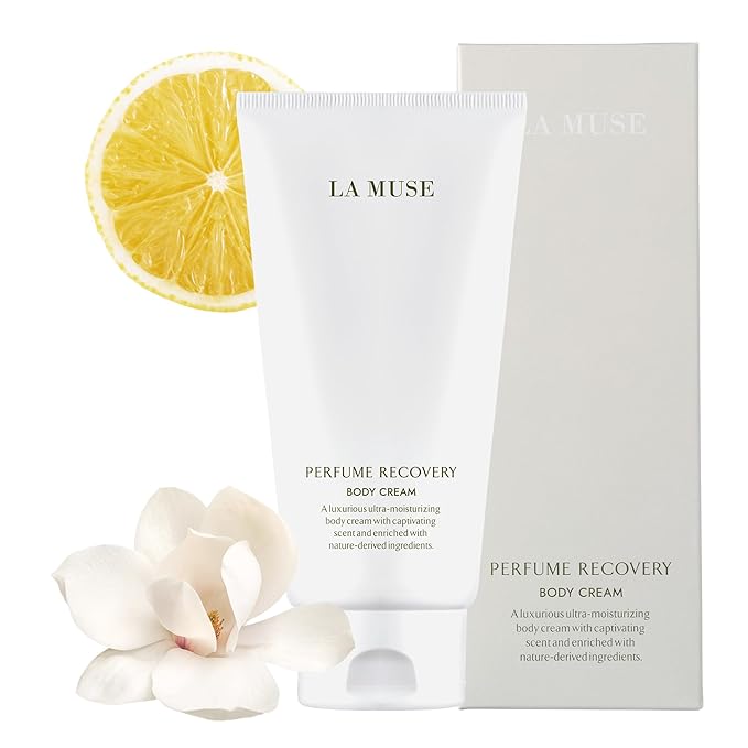 LA MUSE Perfume Body Lotion for Women(Floral Musk) | Body Cream for Women, Dry Skin with Shea Butter, Peptide | Softens & Comforts Sensitive Skin with Silky Smooth Finish, Non-Sticky | 10.14 fl oz