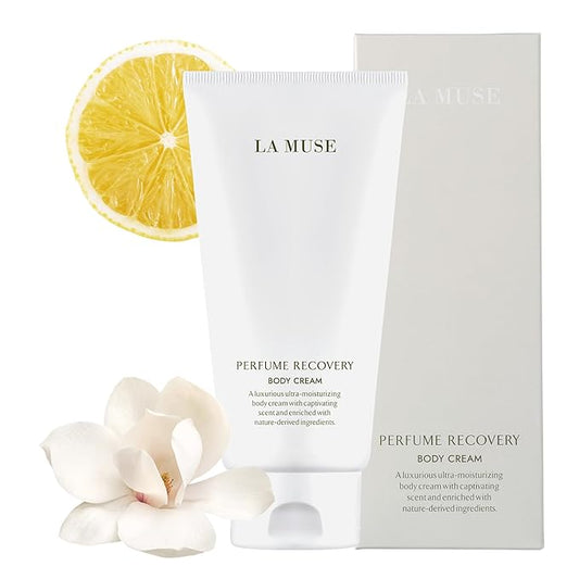 LA MUSE Perfume Body Lotion for Women(Floral Musk) | Body Cream for Women, Dry Skin with Shea Butter, Peptide | Softens & Comforts Sensitive Skin with Silky Smooth Finish, Non-Sticky | 10.14 fl oz