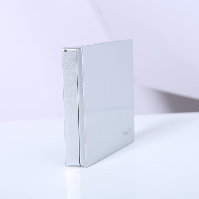 Makeup Mirror with Facial Oil Blotting Paper Sheets – 100 Counts, Silver Compact Folding Cosmetic Travel Mirror Pack (Rose)