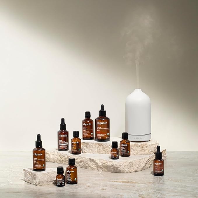 Cliganic Organic Patchouli Essential Oil - 100% Pure Natural Undiluted, for Aromatherapy Diffuser | Non-GMO Verified (Packaging May Vary)