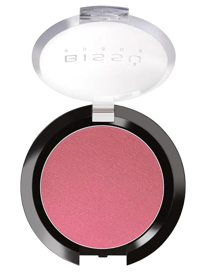 Bissú Blush 4g c/u, Intense Pigmentation, Smooth Texture, Matte and Satin Finishes (10 Raspberry)
