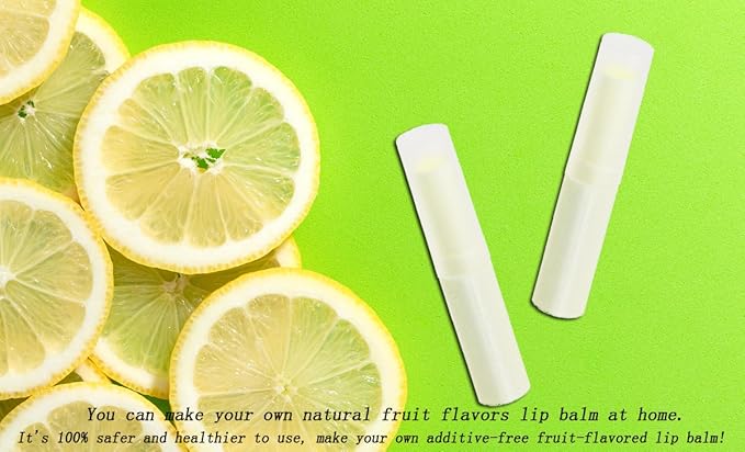 0.14oz Empty Flavored Lip Balm Container Tubes Plastic Homemade Moisturizing Lip Stick with Caps Bulk Fit for Women Adult DIY Making Supplies, 25 Count (Beige)
