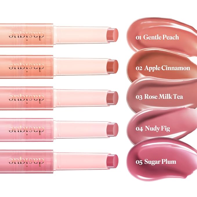 Dasique Melting Candy Balm (#05 Sugar Plum) | Glossy Balm | Moisturizing | For dry Lips | Vegan