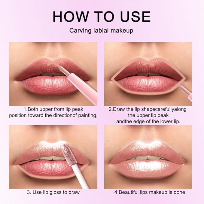 evpct Champagne Gold Metallic Glitter Lip Liner and Lipstick Combo Lip Gloss Stain Set Makeup for Women Long Lasting Waterproof 24, Blonde Frosted Metallic Shimmer Glossy iridescent Liquid Lipstick 05