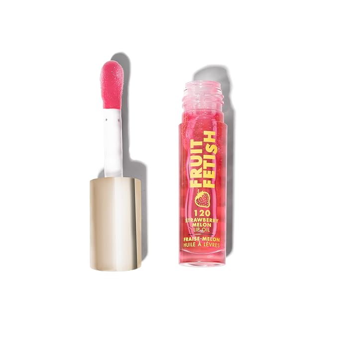 Milani Lip Oil with Vitamin E for Instant Hydration, Fruit Extract Infused Lip Treatment and Moisturizing Lip Gloss - Strawberry Melon