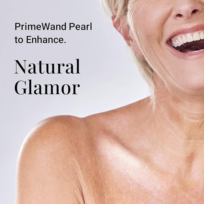 PrimeWand Pearl – Stunning & Natural Pro-Age Makeup Highlighter Stick for Mature Women – Infused with Pearl Extract (Pearl)