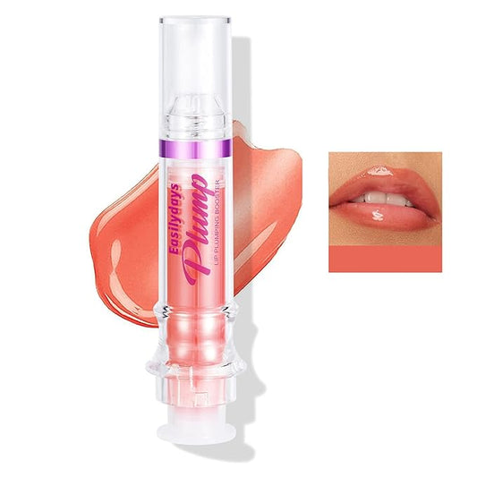 Lip Gloss Plumper Glossy Lip Lipstick, Lifter Gloss, Hydrating, Volumizes, High-Shine, Lip Plumping Lip Glass Mirror Lip Glaze Lip Makeup, Plump And Pout Lip Plumper for Women Girls