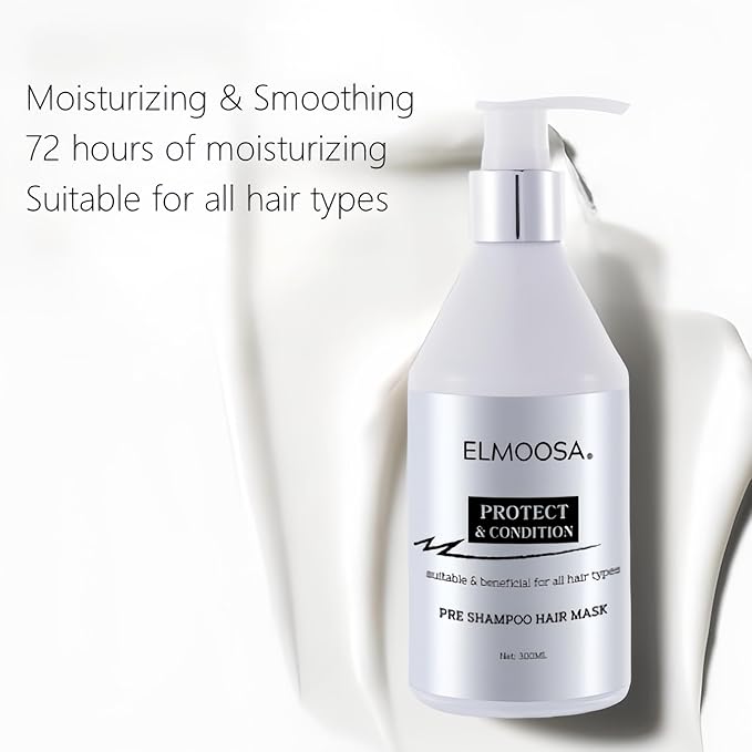 Caviar Pre-Shampoo Hair Mask - Repair Bleached Hair, Cold-Pressed Extract, For Permed/Damaged Hair/Caviar Hair Treatment/Heat Protection