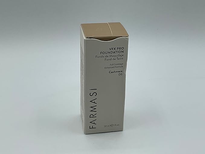 Farmasi Foundation Cream VFX Pro - C06, 1 Count (Pack of 1)