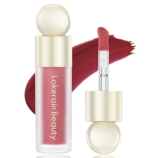 Liquid Blush,Natural Soft Cream Face Blush Matte Cheek Tint,Lightweight,Moisturizing,Waterproof,Long Lasting Face Blush Stick(5#)
