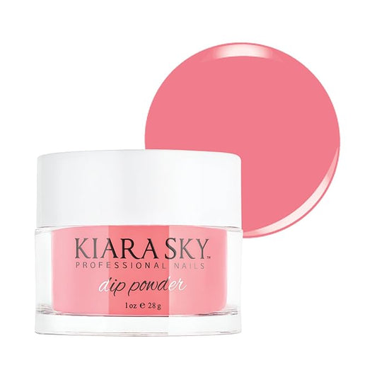 Kiara Sky Long Lasting Nail Dip Powder Pink Tones 1 oz, Pink Slippers