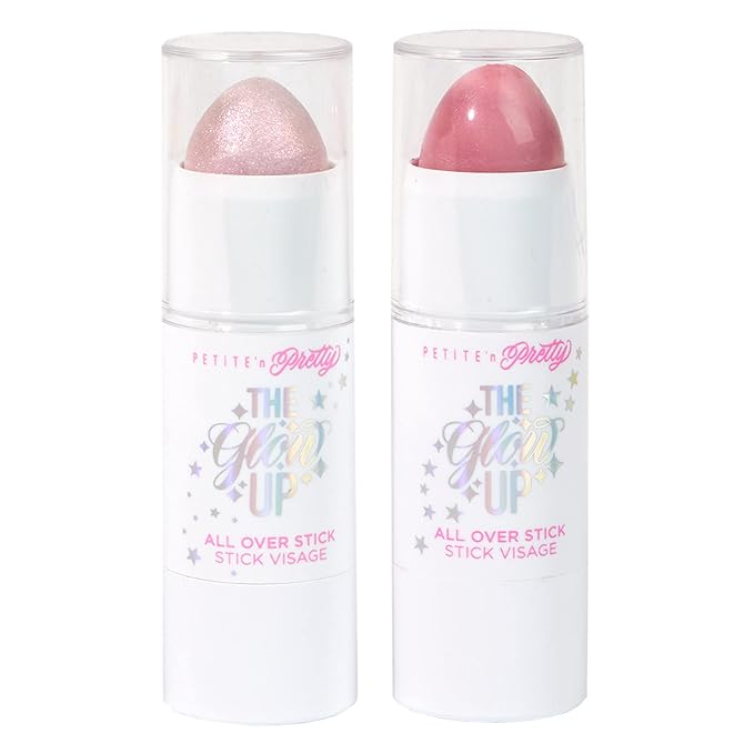 Petite 'n Pretty - Double the Glow All Over Stick Duo for Kids, Children, Tweens and Teens - Made in the USA (Double the Glow)