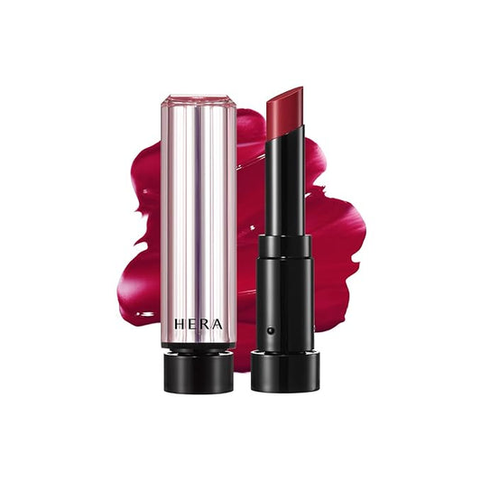 HERA Sensual Tinted Shine Stick 3.5g #99 BLACK CHERRY | 12HR Long-lasting Lipstick, Sheer & Buildable Lip Tint Stain, Hydrating Formula with Vitamin E, Smooth Finish and Luxurious Korean Makeup