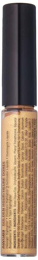 NYX Professional Makeup Away We Glow Liquid Highlighter, Golden Hour, 0.22 Fluid Ounce