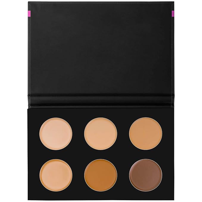 SHANY Foundation/Cream Contour & Highlighting Palette - Layer 1 - Refill for the 6 Layer Mini Masterpiece Collection Makeup Set