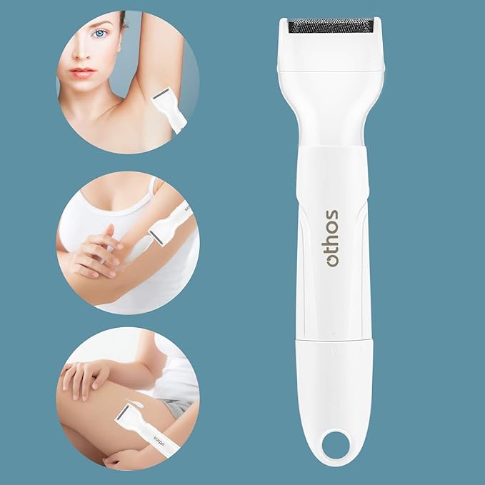 Othos Multi-Functional Electric Trimmer Kit for Women, Bikini Trimmer, Nose & Eyebrow Trimmer, Foil Shaver All in One Device, Wet and Dry use, Waterproof, AA Battery Operated (Included)
