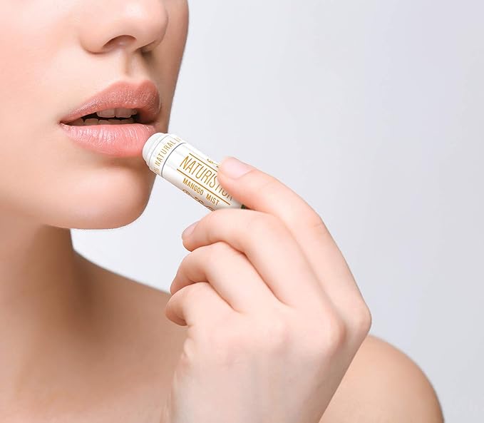 155-Pack Lip Balm in Bulk by Naturistick. Assorted Scents. 100% Natural Ingredients. Includes Display Fishbowl. Best Beeswax Chapstick for Dry, Chapped Lips. Made in USA