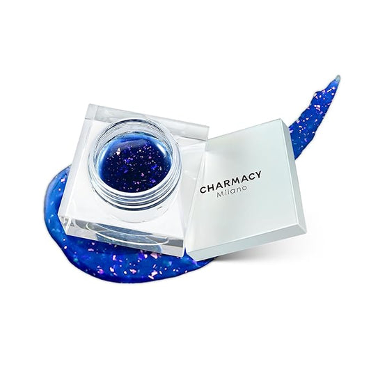 CHARMACY Magic Color Lip & Cheek Balm, PH Color Changing Blusher for Cheeks, Long Lasting Moisturizing Multi Use cream Waterproof Blush Makeup, BLUE DREAMLAND (#02)