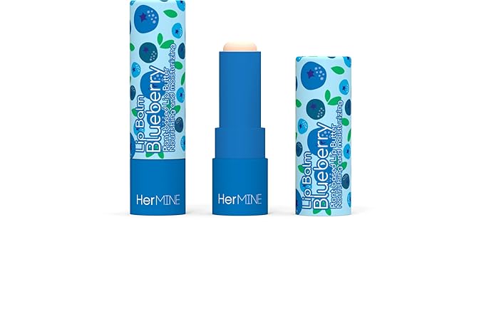 HerMINE Lip Balm Plant-based Lip Butter 3 Pack Nourishing Moisturizing LipBalm LipButter Long Lasting Delicious Flavors Intense Hydration