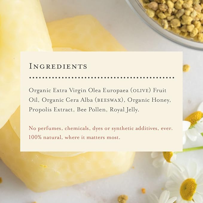 Medicine Mama's Sweet Bee Magic Organic Lip Balm Chapstick, 0.65 oz, 2 Count