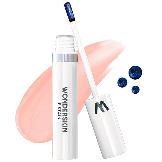 Wonderskin Wonder Blading Lip Stain Peel Off Masque - Long Lasting, Waterproof and Transfer Proof Nude Lip Tint, Matte Finish Peel Off Lip Stain (Adore Masque)