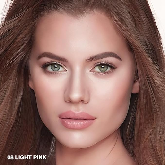 evpct Pink under Eye Corrector Brightener Concealers for Older Women Dark Circles, under Eye Cream Pot Concealer Full Coverage Peach Color Corrector Makeup, Nourishing Waterproof, Light Pink