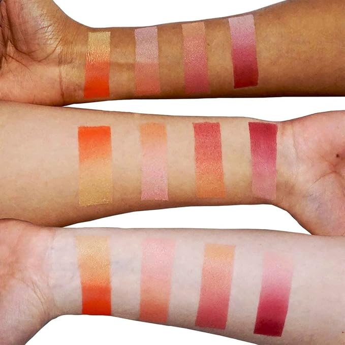 Kevyn Aucoin The Neo-Blush, Sunset: Blush makeup compact. Trio palette of gradient colors. Blends pearl, satin & matte finishes for highlighting cheeks. Personalized looks - natural to pop of color.