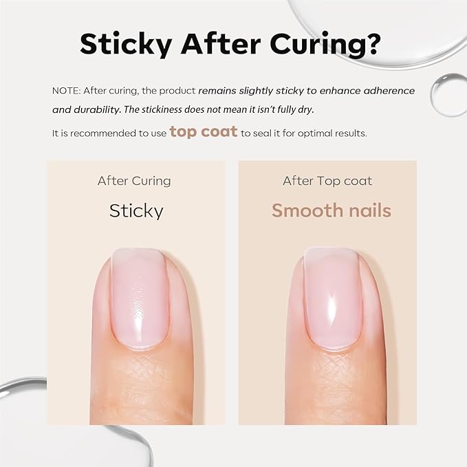 modelones Builder Nail Gel, 7-in-One Clear Builder for Nails, LED Lamp Cured Color Rubber Base Gel Polish Coat Strengthener Thickening Extension Rhinestone Glue in a Bottle for DIY Home Salon Gifts