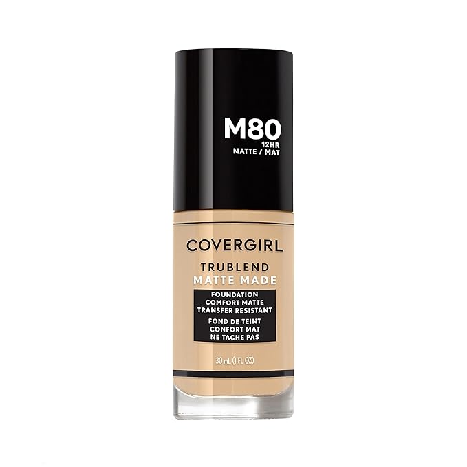 COVERGIRL TruBlend Matte Made Liquid Foundation, Caramel Beige