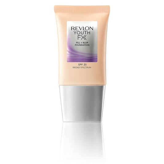 Revlon Youth Fx Fill + Blur Foundation, Porcelain, 1 Fluid Ounce