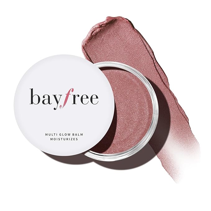 Multi Glow Balm, Cream Blush for Cheeks, Blush Balm Face Makeup, Radiant Finish, Hydrating, Creamy, Lightweight & Blendable Color, Face Balm, 0.63 Oz (Rose Crystal)