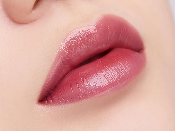 JUNG SAEM MOOL LIP-PRESSION Glow Lasting Tint 0.14 Fl Oz, Water-In-Oil Gloss Tint for Hydrated, Plump Lips, Non-Sticky Comfortable Fit for Radiant Lip Stain, Korean Lip Makeup (Pinky Mauve)