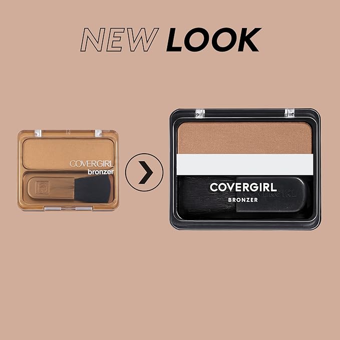 COVERGIRL Cheekers Blendable Powder Bronzer Golden Tan, .12 oz (packaging may vary) (Pack of 2)