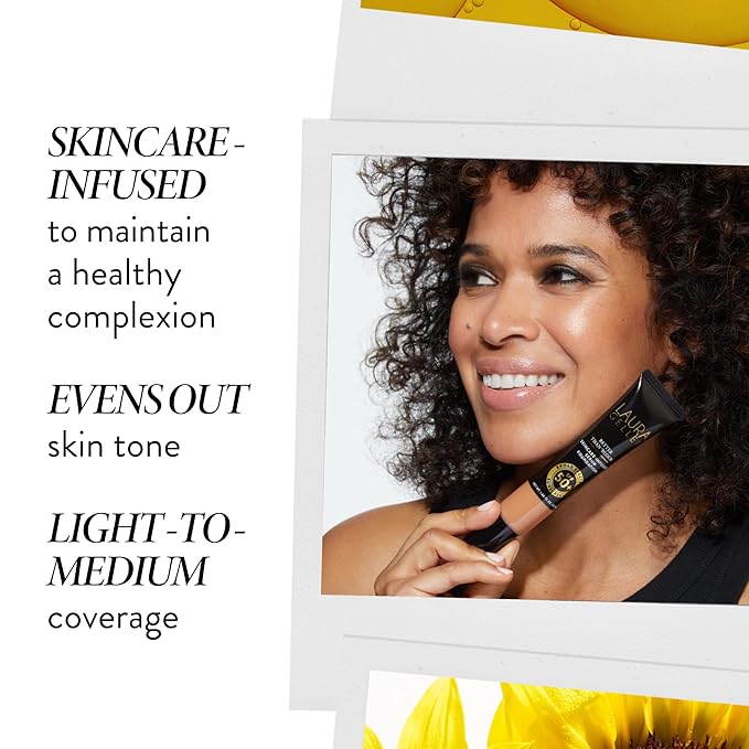 LAURA GELLER NEW YORK Better Than ‘Block Skincare-Infused Serum Foundation with Broad Spectrum SPF 50+, Light