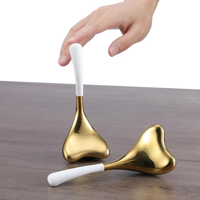 2-in-1 Gua Sha Cryo Sticks, Facial Skin Care Tools for Women Facial Massager, Unbreakable Stainless Steel Esthetician Supplies, Cooling Ice Globes Roller with Carry Case