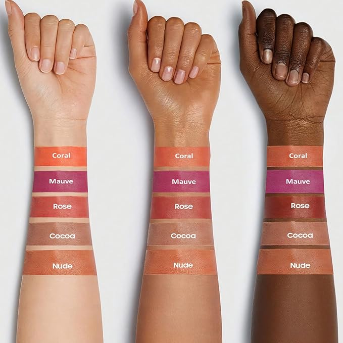 Lip Stain Peel Off - Waterproof Comfortable Vivid Color Peel Lip Liner Non-Stick Cup, Lip Tattoo Peel Off for Beauty & Charming Lip Makeup with All-Day | Vegan and Cruelty Free (#05 Mauve)