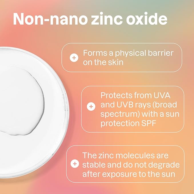 ATTITUDE Oceanly Tinted Lip Balm with SPF 30, EWG Verified, Plastic-Free, Broad Spectrum UVA/UVB Protection with Zinc Oxide, Vegan, Unscented, Peachy Shell, 0.3 Ounce