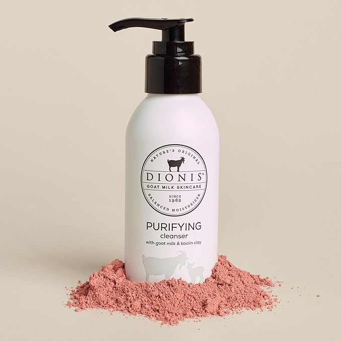 Dionis Goat Milk Skincare 4 fl oz Purifying Cleanser - Cruelty Free, Paraben Free, For All Skin Types