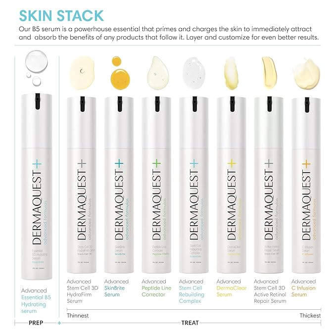 DermaQuest+ NEW Peptide Line Corrector Face Serum (1oz)