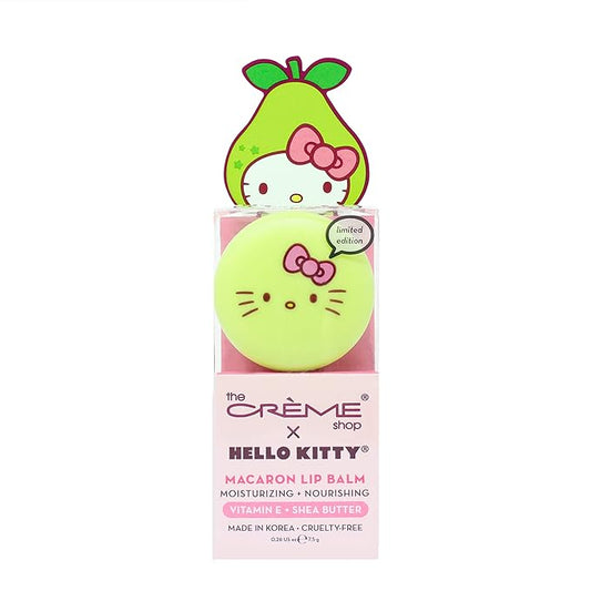 Hello Kitty Macaron Lip Balm - Juicy Pear Flavored